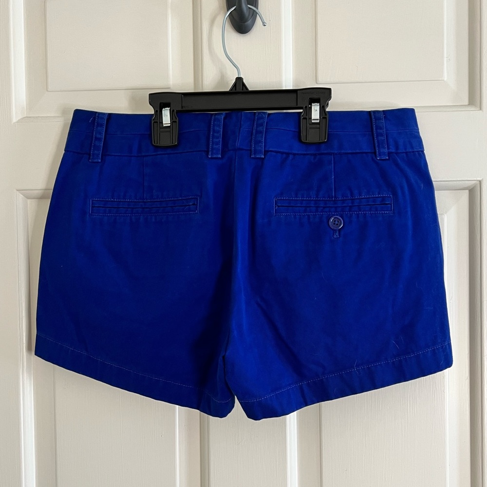 J.Crew Chino blue shorts size 4 - Picture 2 of 5